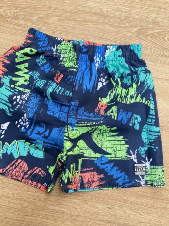 fernandaramoskids com br Bermuda Infantil Masculina Estampada Fundo Azul Marinho 1