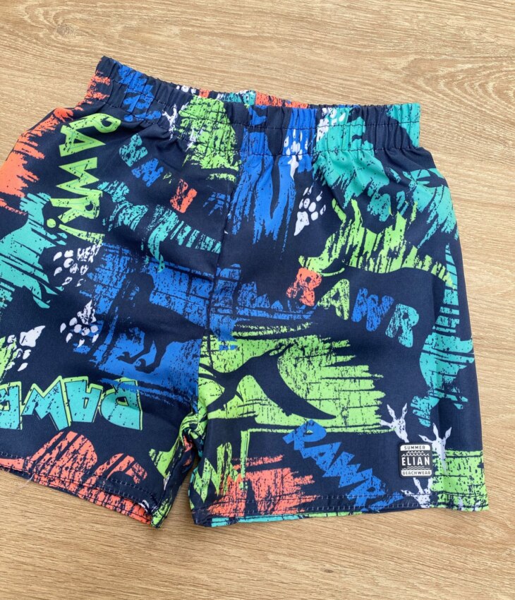 fernandaramoskids com br Bermuda Infantil Masculina Estampada Fundo Azul Marinho 1