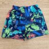 Bermuda Infantil Masculina Estampada Fundo Azul Marinho Fernanda Ramos Kids