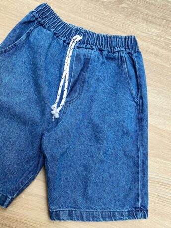 fernandaramoskids com br Bermuda Infantil Masculina Jeans Médio 1