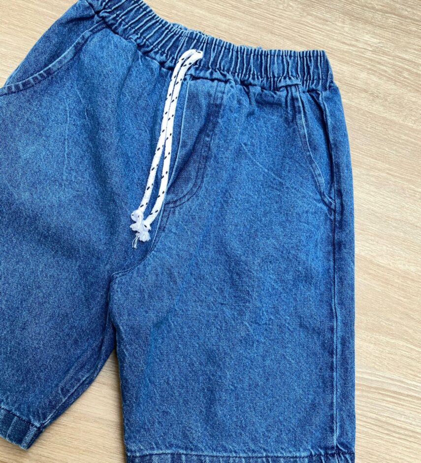 fernandaramoskids com br Bermuda Infantil Masculina Jeans Médio 1