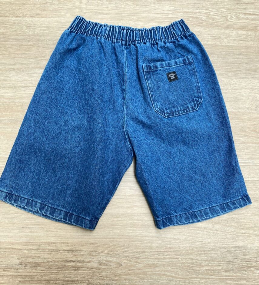 fernandaramoskids com br Bermuda Infantil Masculina Jeans Médio 2