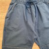 fernandaramoskids com br Bermuda Masculina Juvenil Moletom Azul com Cordão2