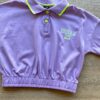 fernandaramoskids com br Blusa Cropped Infantil Feminino Polo Lilás Dream Team 1