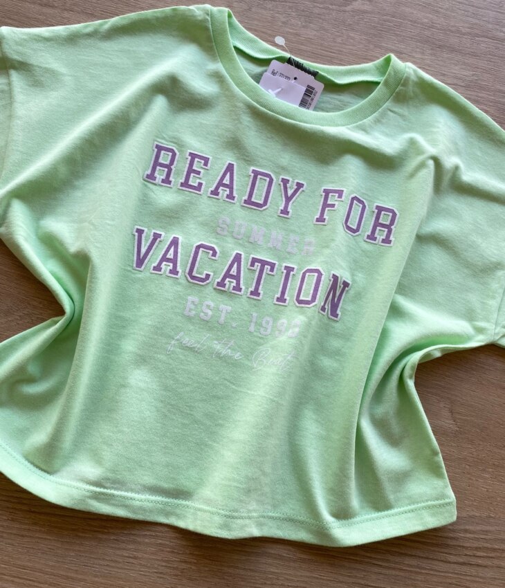 fernandaramoskids com br Blusa Manga Curta Infantil Feminina Beady For Summer Verde 2