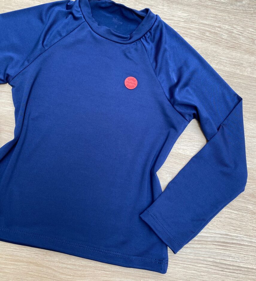fernandaramoskids com br Blusa Manga Longa Infantil Feminina Azul Marinho 1