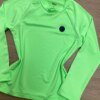 fernandaramoskids com br Blusa Manga Longa Infantil Feminina Verde Flúor 1