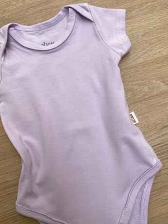 fernandaramoskids com br Body Infantil Feminino Manga Curta Lilás 1