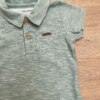 fernandaramoskids com br Body Infantil Masculino Manga Curta Verde Mesclado 1
