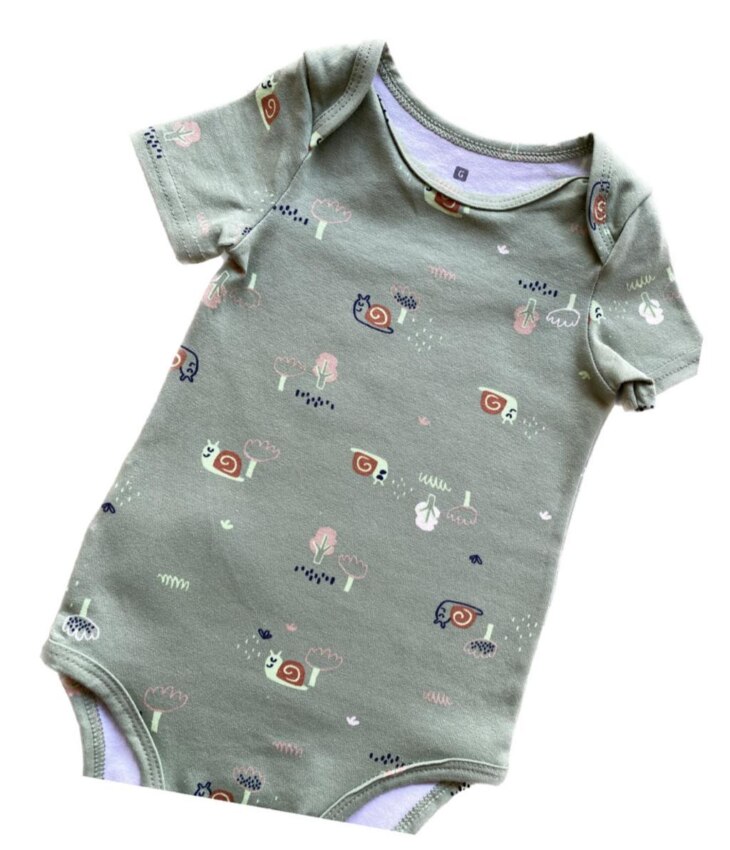 fernandaramoskids com br Body Infantil Masculino Tradicional Estampado Verde 1