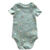 fernandaramoskids com br Body Infantil Masculino Tradicional Estampado Verde 3
