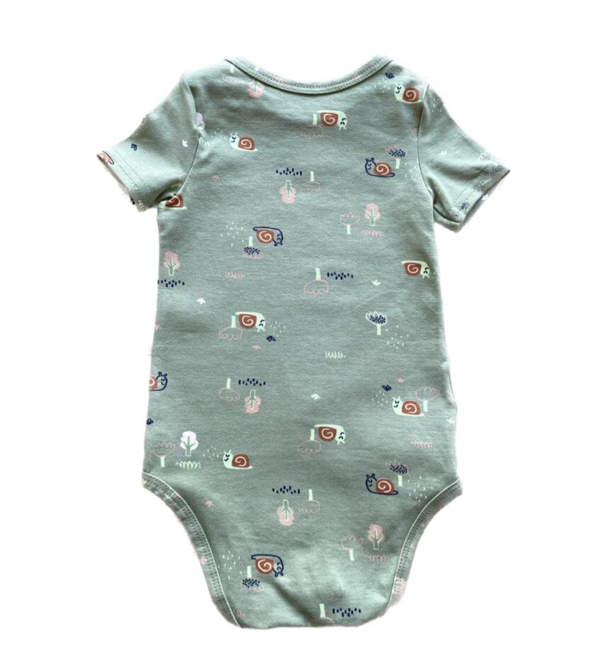fernandaramoskids com br Body Infantil Masculino Tradicional Estampado Verde 3