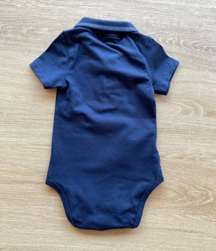 fernandaramoskids com br Body Infantil Masculino Tradicional Polo Azul Marinho 2