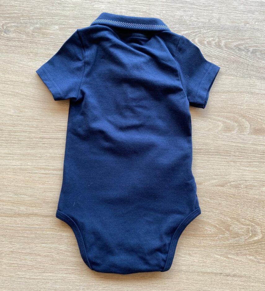 fernandaramoskids com br Body Infantil Masculino Tradicional Polo Azul Marinho 2