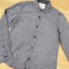 fernandaramoskids com br Camisa Infantil Masculina Manga Longa Cinza Mesclado 1
