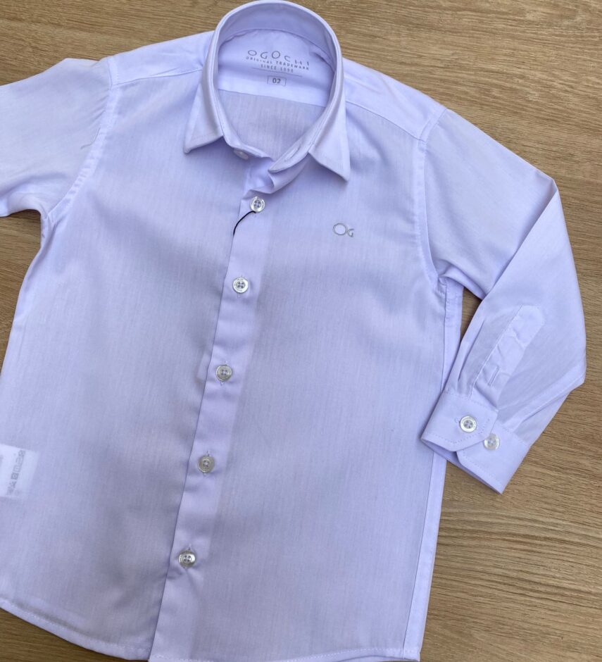 fernandaramoskids com br Camisa Infantil Masculina Manga Longa Ogochi Essencial Branca 1