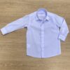 Camisa Infantil Masculina Manga Longa Ogochi Essencial Branca Fernanda Ramos Kids