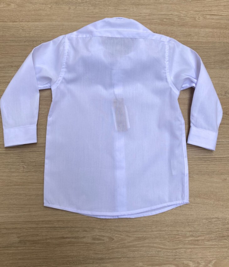 fernandaramoskids com br Camisa Infantil Masculina Manga Longa Ogochi Essencial Branca 2