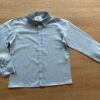 Camisa Infantil Masculina Manga Longa Social Azul Fernanda Ramos Kids