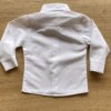 fernandaramoskids com br Camisa Infantil Masculina Manga Longa Social Branca 1