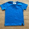 Camiseta Infantil Masculina Básica Azul Cobalto Fernanda Ramos Kids