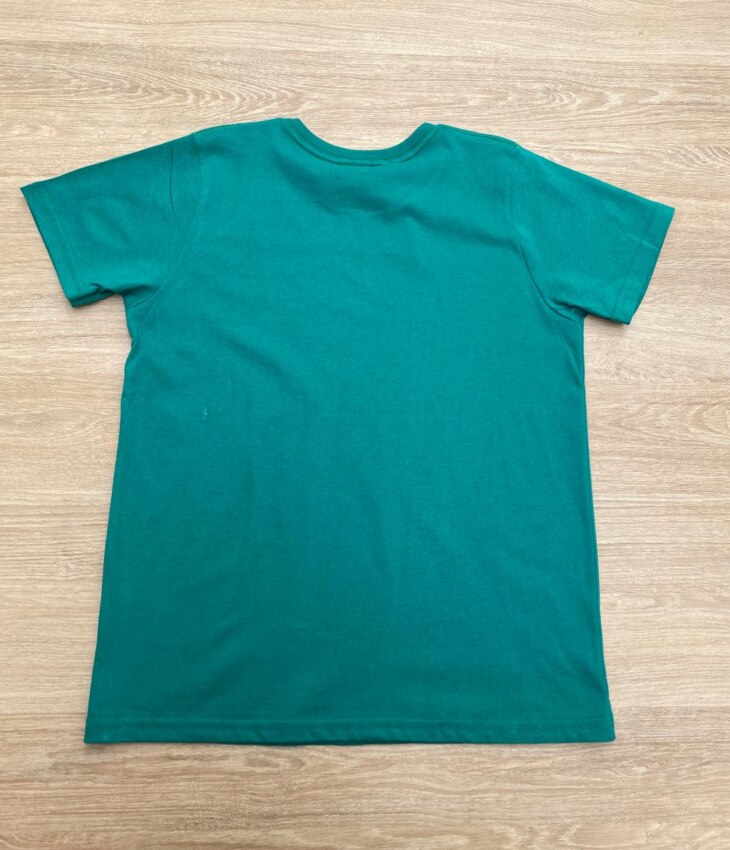 fernandaramoskids com br Camiseta Infantil Masculina Básica Verde 2