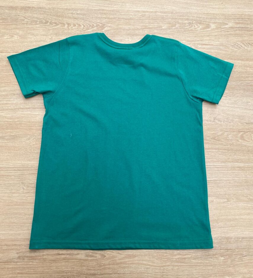 fernandaramoskids com br Camiseta Infantil Masculina Básica Verde 2
