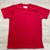 Camiseta Infantil Masculina Básica Vermelha Fernanda Ramos Kids
