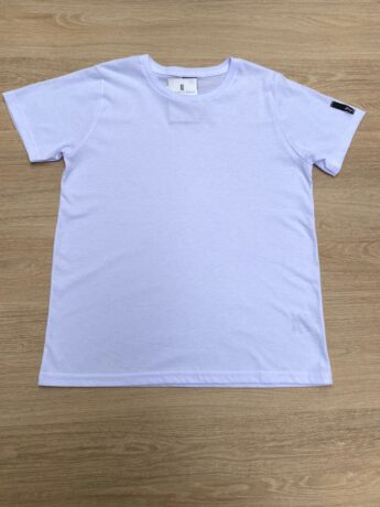 Camiseta Infantil Masculina Branca Básica Fernanda Ramos Kids