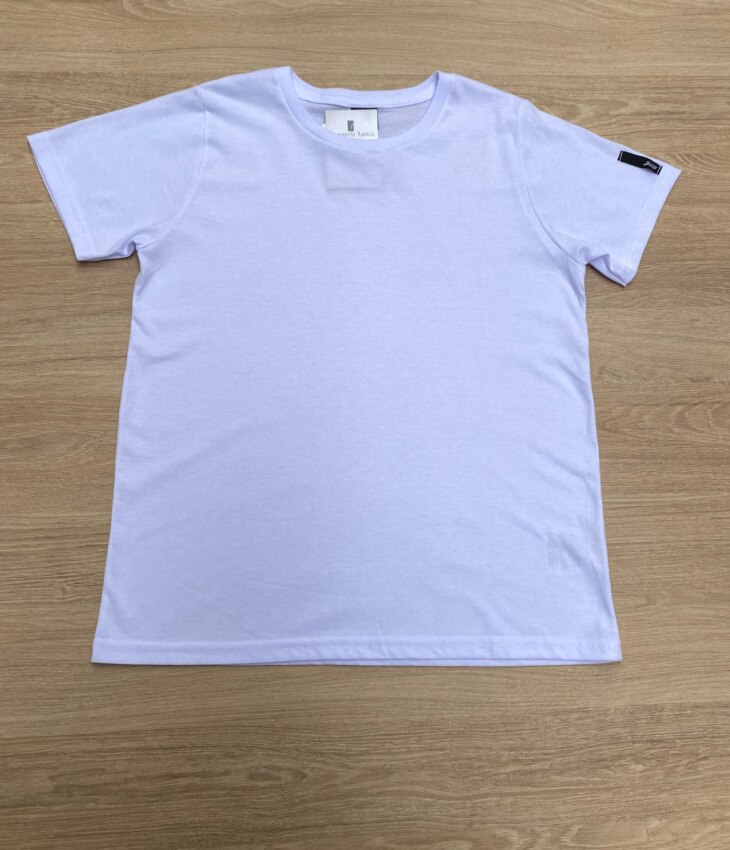 Camiseta Infantil Masculina Branca Básica Fernanda Ramos Kids