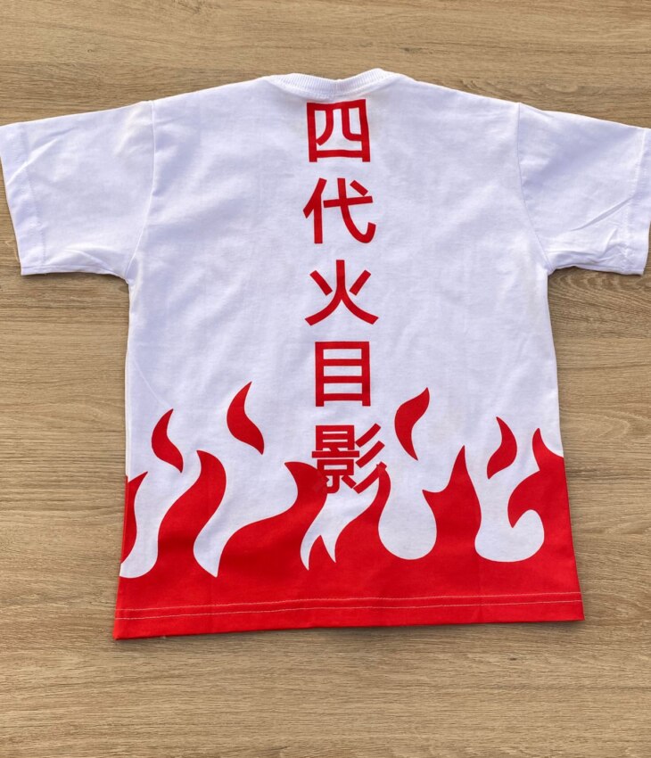 fernandaramoskids com br Camiseta Infantil Masculina Branca com Estampa Vermelha 2