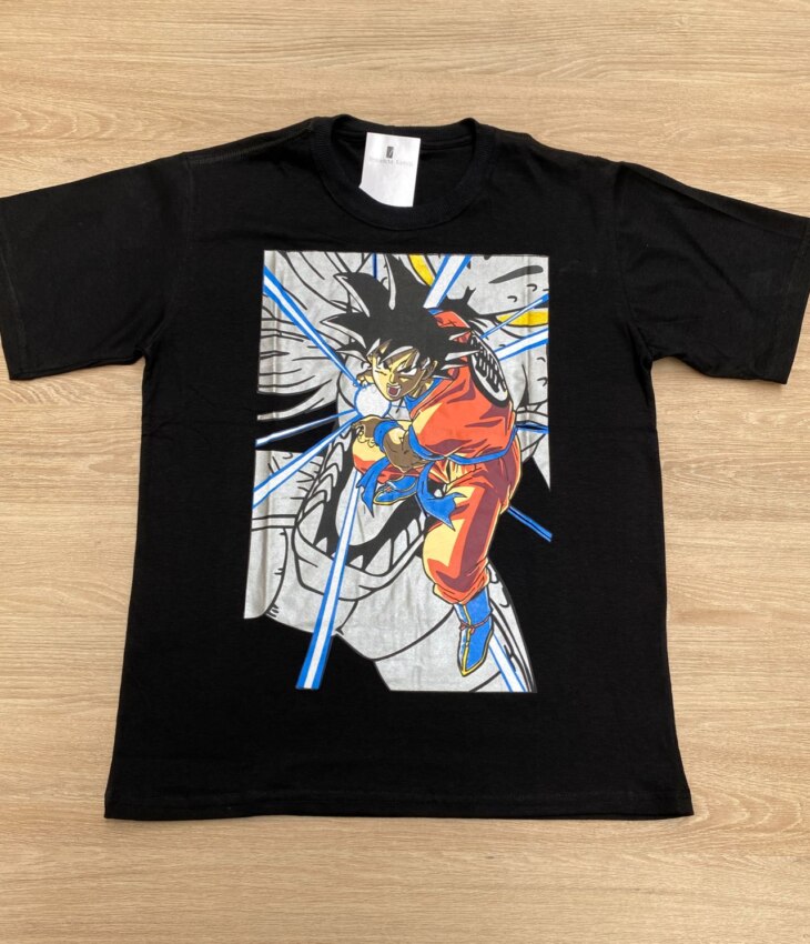 Camiseta Infantil Masculina com Estampa Cor Preta Fernanda Ramos Kids
