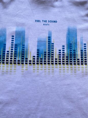 fernandaramoskids com br Camiseta Infantil Masculina Feel The Sound Branca 1