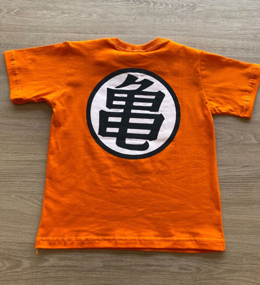 fernandaramoskids com br Camiseta Infantil Masculina Laranja com Detalhe 2