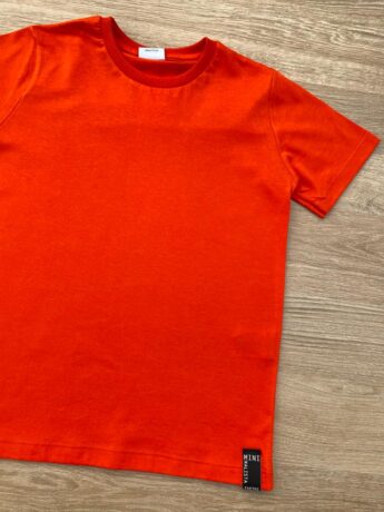 fernandaramoskids com br Camiseta Infantil Masculina Laranja Vibrante 1