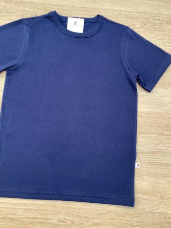 fernandaramoskids com br Camiseta Infantil Masculina Meia Malha Azul Marinho 1