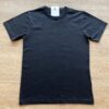 Camiseta Infantil Masculina Meia Malha Preta Fernanda Ramos Kids