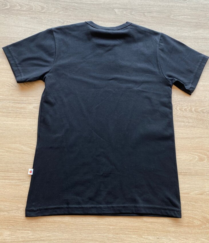 fernandaramoskids com br Camiseta Infantil Masculina Meia Malha Preta 2
