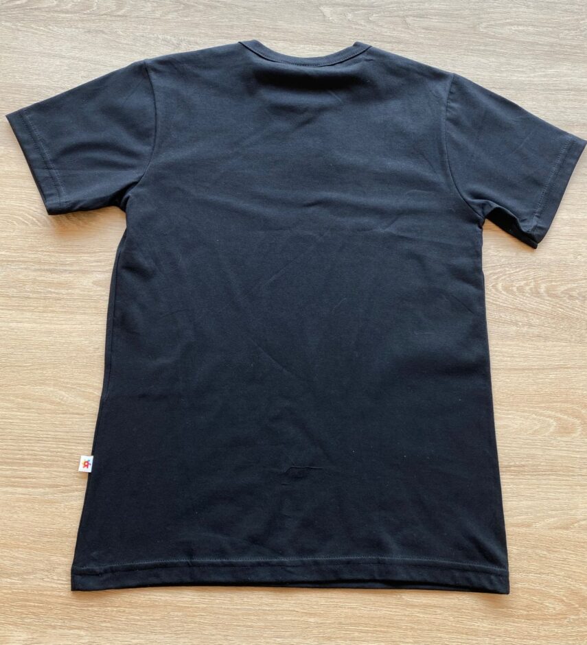 fernandaramoskids com br Camiseta Infantil Masculina Meia Malha Preta 2