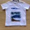 Camiseta Infantil Masculina Ogochi Branca com Detalhe Fernanda Ramos Kids
