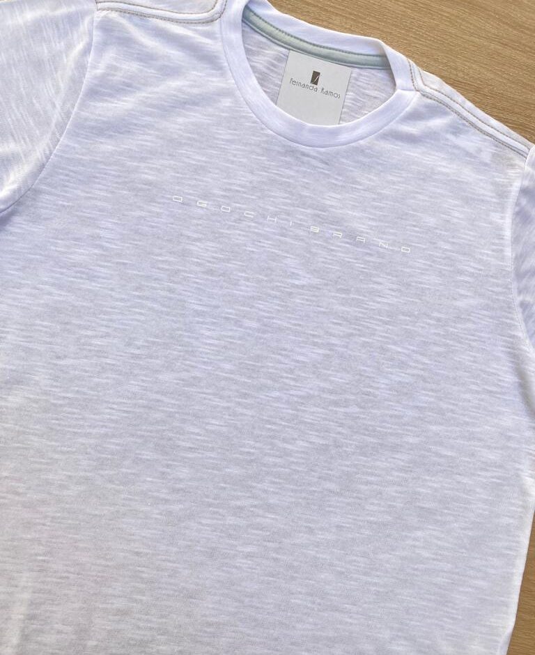 fernandaramoskids com br Camiseta Infantil Masculina Ogochi Essencial Branca 1