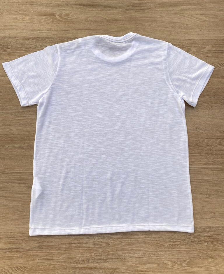 fernandaramoskids com br Camiseta Infantil Masculina Ogochi Essencial Branca 2