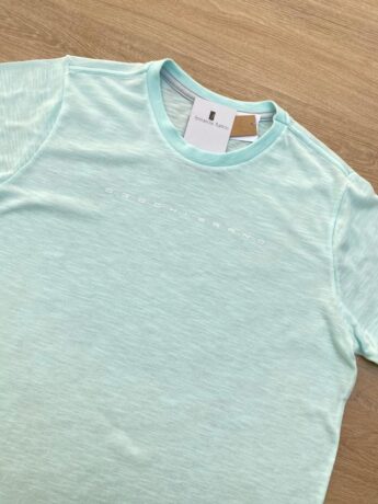 fernandaramoskids com br Camiseta Infantil Masculina Ogochi Essencial Verde Água 1