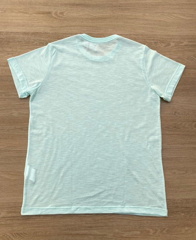 fernandaramoskids com br Camiseta Infantil Masculina Ogochi Essencial Verde Água 2