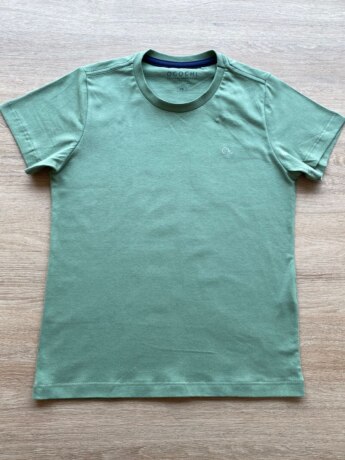Camiseta Infantil Masculina Ogochi Essencial Verde Oliva Fernanda Ramos Kids