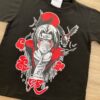 fernandaramoskids com br Camiseta Infantil Masculina Preta com Estampa Vermelha 1