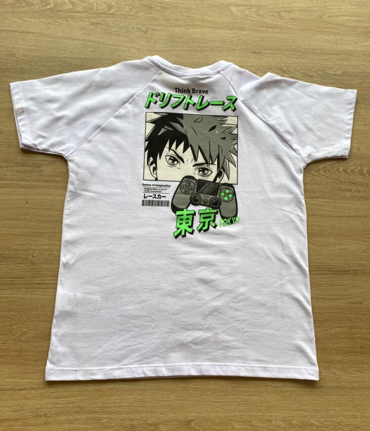 fernandaramoskids com br Camiseta Infantil Masculina That Was Great Branca 2
