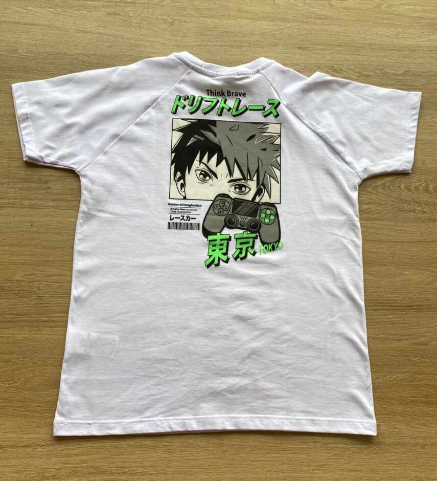 fernandaramoskids com br Camiseta Infantil Masculina That Was Great Branca 2