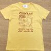 Camiseta Infantil Masculina Tradicional Amarela com Estampa Fernanda Ramos Kids