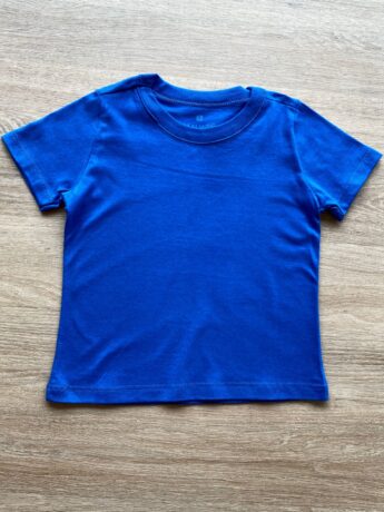 Camiseta Infantil Masculina Tradicional Azul Bic Fernanda Ramos Kids